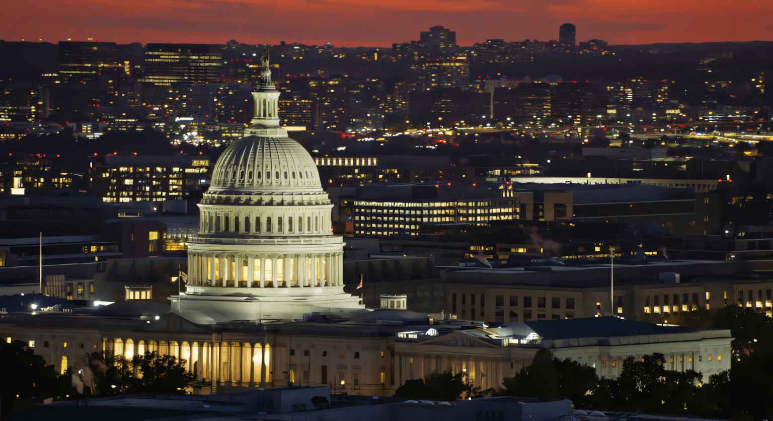 Washington DC skyline